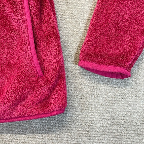 Wake Forest Deacs Fleece Sweater Jacket Women's 2XL Pink Champion Full Zip Mock - Picture 7 of 15